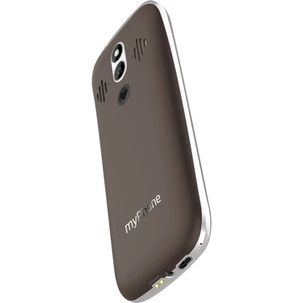 „myPhone Halo 4 Plus LTE Praline“ kolekcija | Rudas | 3,5 colio | IPS | 48 MB | 128 MB | Dviguba SIM kortelė | „MicroSD“ | 3G | „Bluetooth“ | Pagrindinės kameros raiška 2 MP | 2500 mAh