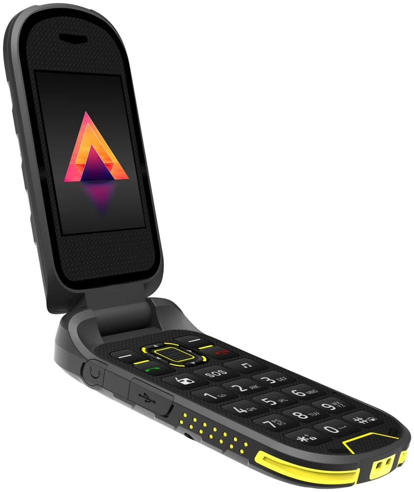 Mobilusis telefonas MyPhone Hammer Bow LTE, 2,4", 4G, 48/128MB, juodas