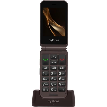 myPhone Harmony LTE Praline Collection | Ruda | 2.8+1.44 " | IPS | 48 MB | 128 MB | Viena SIM | MicroSD | Bluetooth | 5.1 | Pagrindinės kameros raiška 2 MP | 1300 mAh