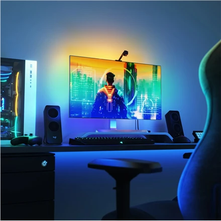 Nanoleaf 4D Screen Mirror + Lightstrip Kit (TVs & Monitors Up to 65″)