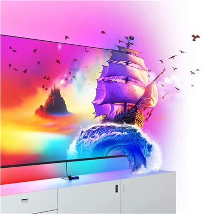 Nanoleaf 4D Screen Mirror + Lightstrip Kit (TVs & Monitors Up to 85″)