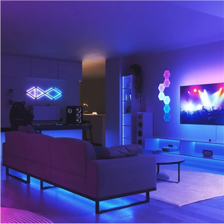 Nanoleaf 4D Screen Mirror + Lightstrip Kit (TVs & Monitors Up to 65″)