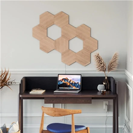 Nanoleaf | Elementų medžio išvaizdos šešiakampių pradinis rinkinys (13 panelių) | Šaltos Baltos + Šiltos Baltos
