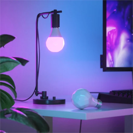 Nanoleaf Essentials Smart A19 lemputė 1100Lm RGBCW 2700K-6500K, 120V-240V, E27, 3 vnt.