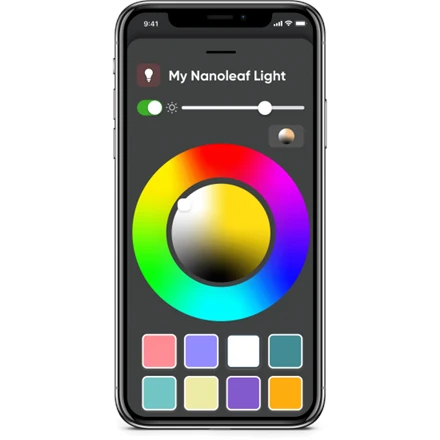 Nanoleaf Essentials Smart A19 lemputė 1100Lm RGBCW 2700K-6500K, 120V-240V, E27, 3 vnt.