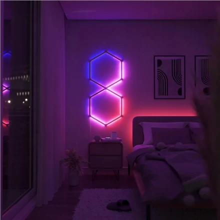 „Nanoleaf“ | Linijų išplėtimo paketas (3 panelės) | 16 mln. spalvų