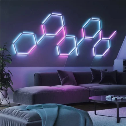„Nanoleaf“ | Linijų išplėtimo paketas (3 panelės) | 16 mln. spalvų