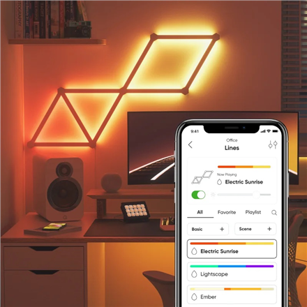 Nanoleaf Lines Starter Kit (9 panels) | Varle.lt