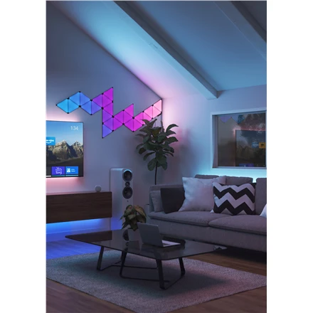 Nanoleaf | Shapes Juodas Triangles Expansion Pack (3 panels) | 42 W | WiFi