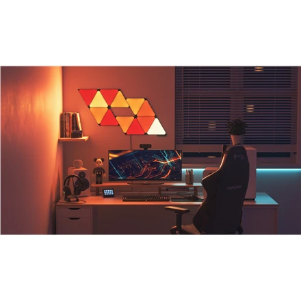 Nanoleaf | Shapes Juodas Triangles Expansion Pack (3 panels) | 42 W | WiFi