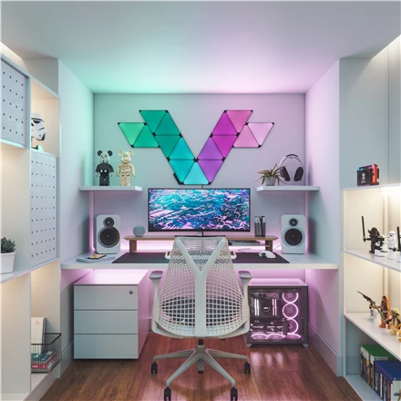 Nanoleaf | Shapes Juodas Triangles Expansion Pack (3 panels) | 42 W | WiFi
