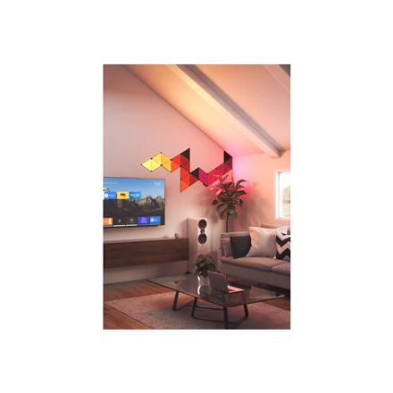 Nanoleaf | Shapes Juodas Triangles Starter Kit (9 panels) | 42 W | WiFi