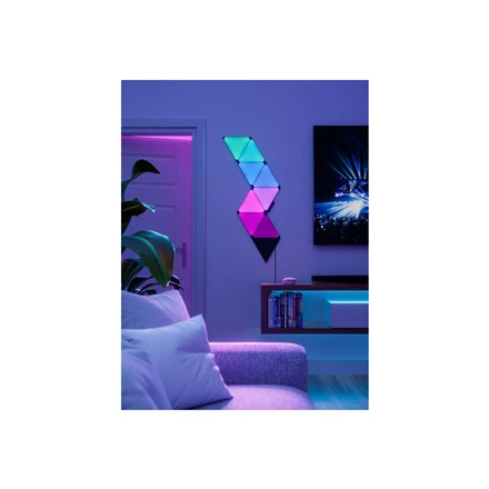 Nanoleaf | Shapes Juodas Triangles Starter Kit (9 panels) | 42 W | WiFi