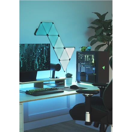 Nanoleaf | Shapes Juodas Triangles Starter Kit (9 panels) | 42 W | WiFi