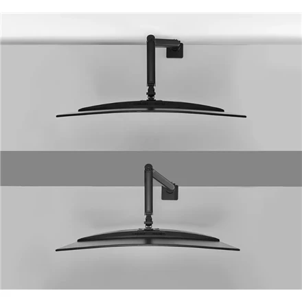 Laikiklis NEOMOUNTS STALO MOUNT, 1 YPAČ PLATUS LENKAS EKRANAS (TOPFIX CLAMP & GROMMET)