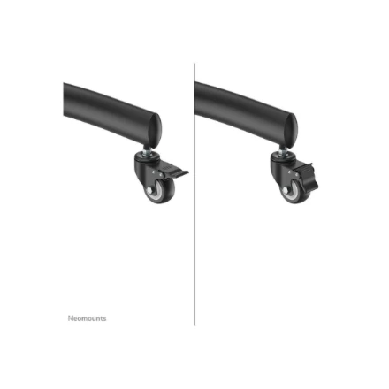 Laikiklis NeoMounts mobilus plokščiaekranis grindų stovas (aukštis: 128-160 cm), 60-100", c:Juodas