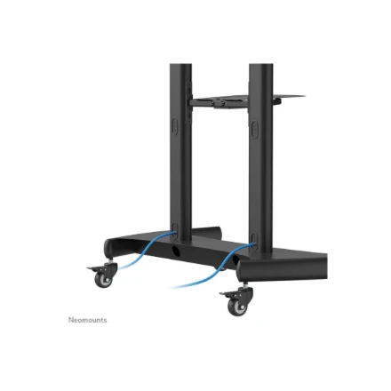 Laikiklis NeoMounts mobilus plokščiaekranis grindų stovas (aukštis: 128-160 cm), 60-100", c:Juodas
