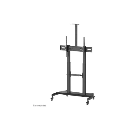 Laikiklis NeoMounts mobilus plokščiaekranis grindų stovas (aukštis: 128-160 cm), 60-100", c:Juodas