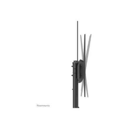 Laikiklis NeoMounts mobilus plokščiaekranis grindų stovas (aukštis: 128-160 cm), 60-100", c:Juodas