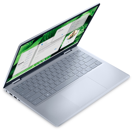 Nešiojamas kompiuteris Dell Inspiron 14 5445 | Ice Mėlyna | 14 " | WVA | FHD+ | 1920 x 1200 pikselių | Anti-glare | AMD Ryzen 5 | 8540U | 16 GB | DDR5 | Solid-state drive capacity 1000 GB | AMD Radeon Graphics | Windows 11 Home | 802.11ax | Klaviatūros kalba: anglų | Klaviatūros apšvietimas | Garantija 36 mėn. | Baterija warranty 12 mėn.
