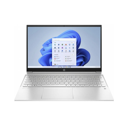 Hewlett Packard (HP) HP 15-fc0056nw AMD Ryzen™ 3 7320U Nešiojamas kompiuteris 39.6 cm (15.6") Full HD 8 GB LPDDR5-SDRAM 512 GB SSD Wi-Fi 6 (802.11ax) Windows 11 Home Sidabrinis