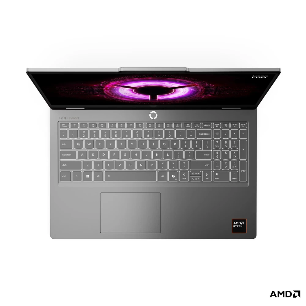 Nešiojamas kompiuteris Lenovo LOQ Essential 15ARP11 | AMD Ryzen 7 170, 15.6" FHD, 16 GB RAM, 512 GB SSD, GeForce RTX 5060, Windows 11 Home | Pilkas (20 EUR nuolaidos kodas)