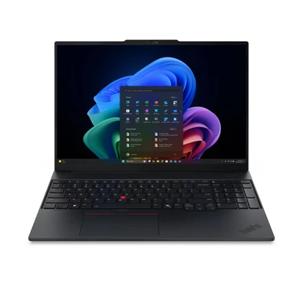 Nešiojamas kompiuteris Lenovo ThinkPad E16 G4 Intel | Juodas | 16 " | IPS | WUXGA | 1920 x 1200 pikselių | Anti-glare | Intel Core 5 | 320 | 16 GB | SODIMM DDR5 | Solid-state drive capacity 512 GB | Intel Graphics | Windows 11 Pro | 802.11be | Bluetooth versija 5.4 | Klaviatūros kalba: Nordic | Klaviatūros apšvietimas | Garantija 36 mėn. | Baterija warranty 12 mėn.