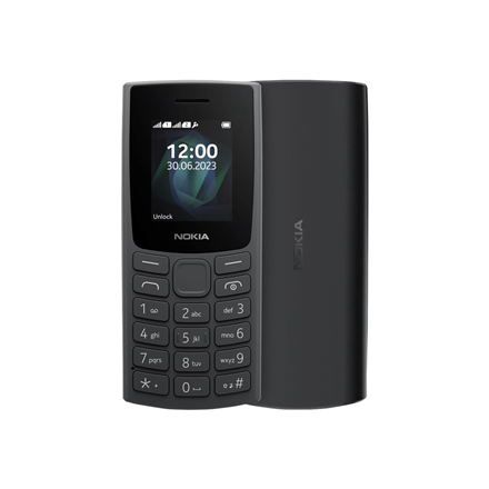 NOKIA 105 (2023) Dvi SIM kortelės TA-1557 anglis