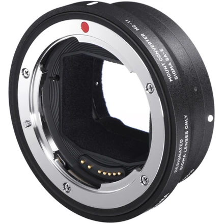 Objektyvas Stanley Sigma | Sumontuokite keitiklį MC-11 | Sony E-mount, skirtas Canon tvirtinimo objektyvams