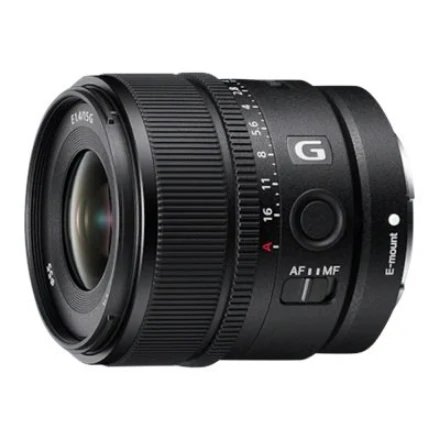 Objektyvas Sony E 15mm F1.4 G (Juodas) | (SEL15F14G)
