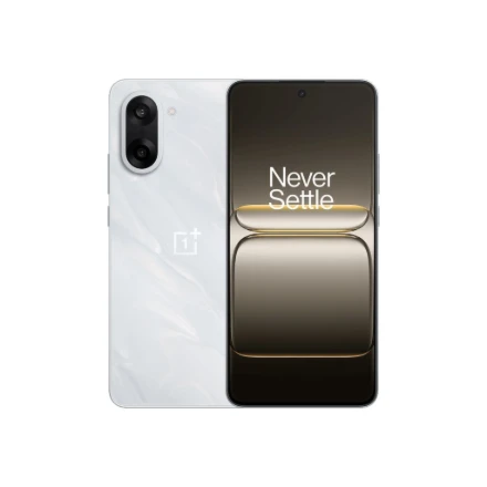„OnePlus Nord CE5“ | „Marble Mist“ | 6,77 colio | „Fluid AMOLED“ | 1080 x 2392 pikselių | „Mediatek“ | Vidinė RAM 8 GB | 128 GB | Dviguba SIM kortelė | 4G | Pagrindinės kameros raiška 50+8 MP | Antrinės kameros raiška 16 MP | „Android“ | 15 | 5200 mAh