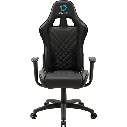 „Onex GX220 AIR“ serija | Žaidimų kėdės | PVC; Nailoniniai ratukai; Metalas | Juodas