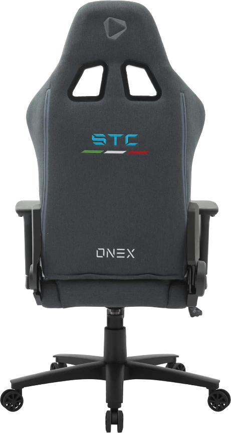 Nezatříděno „ONEX STC Snug L“ serijos žaidimų kėdė - lininis audinys, Grafito spalvos