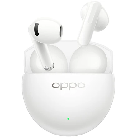 OPPO True belaidės ausinės | Enco Air5s | Bluetooth | į ausis įkišamos | Mikrofonas | Lunar Baltas | Noise canceling | Belaidės