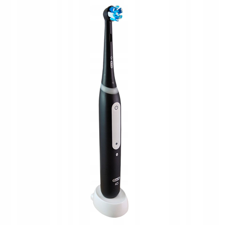 Elektrinis dantų šepetėlis Oral-B iO Series 4, juodos spalvos
