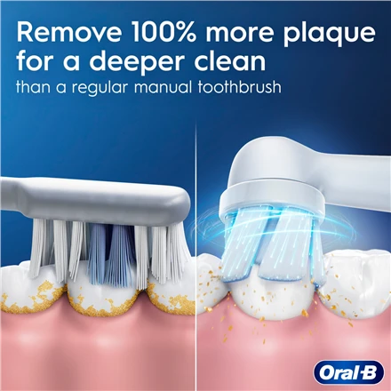 Oral-B iO2 elektrinis dantų šepetėlis, žalias