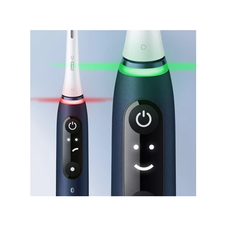 Oral-B iO7 šepetėlio ekrano indikatoriai