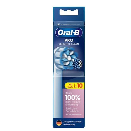 Oral-B dantų šepetėlių galvutės Pro Jautrus Clean 10 pak.