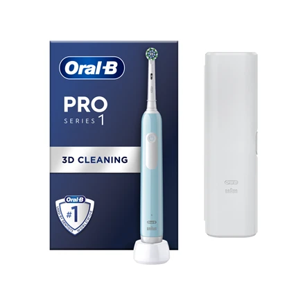Oral-B Pro Series 1 šepetėlis su dėklu ir pakuote