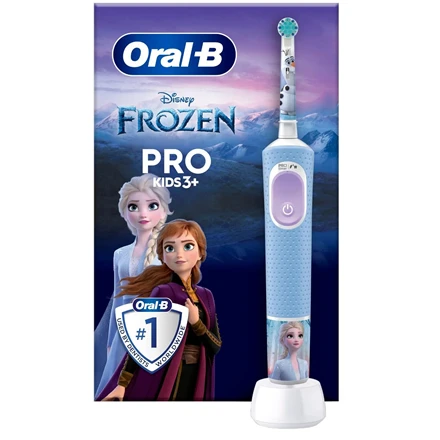 Braun D103.413.2K Vitality PRO Kids Elektrinis Dantų Šepetėlis 3+ Frozen