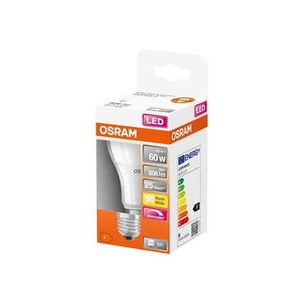 Osram Parathom Classic LED | E27 | 8,8 W | Šiltas Baltas