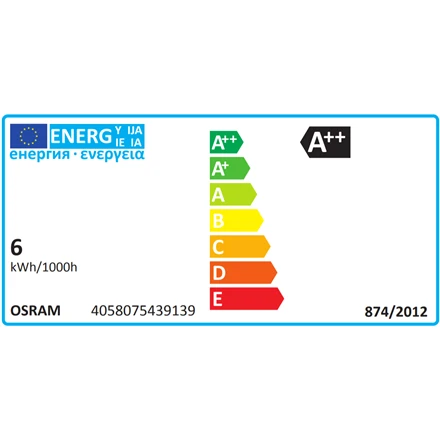 Osram Parathom Classic LED Filament 60 nepritemdytas 6W/827 E14 lemputė | E14 | 6 W | Šiltas Baltas