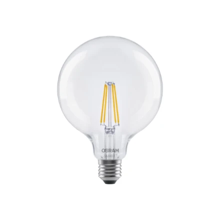 Osram SMART+ MATTER Filament Dimmable Classic Globe 827 | E27 | 6 W | Warm Baltas | Wi-Fi