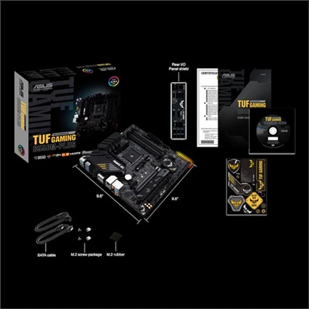 Pagrindinė plokštė ASUS TUF Gaming B550M-PLUS