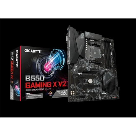 Pagrindinė plokštė GIGABYTE/AMD B550/AM4/ATX/Memory DDR4/Atminties lizdai 4/3xPCI-Express 3.0 1x/1xPCI-Express 3.0 2x/1xPCI-Express 4.0 16x/2xM.2/1xDVI-D/1xHDMI/2xAudio-In/1xAudio-Out/2xUSB 2.0/4xUSB 3.2/1xPS/2/1xRJ45