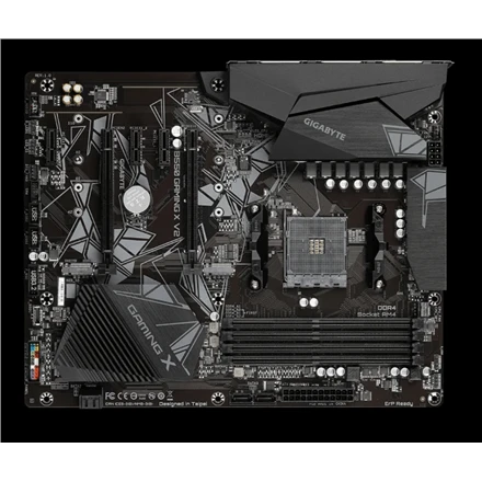 Pagrindinė plokštė GIGABYTE/AMD B550/AM4/ATX/Memory DDR4/Atminties lizdai 4/3xPCI-Express 3.0 1x/1xPCI-Express 3.0 2x/1xPCI-Express 4.0 16x/2xM.2/1xDVI-D/1xHDMI/2xAudio-In/1xAudio-Out/2xUSB 2.0/4xUSB 3.2/1xPS/2/1xRJ45