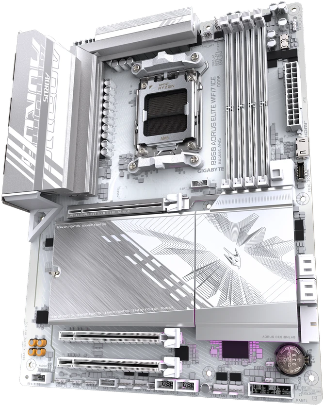 Pagrindinė plokštė GIGABYTE B850 AORUS ELITE WIFI7 ICE