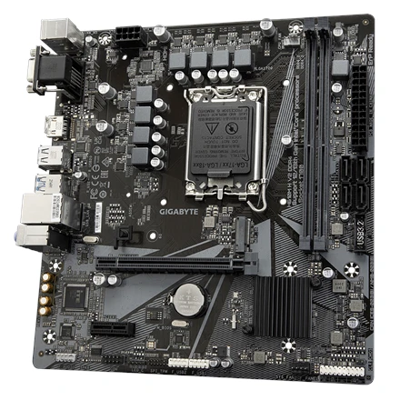 Pagrindinė plokštė Gigabyte | H610M H V2 G1.0 | Intel | Procesoriaus lizdas LGA1700 | DDR4 | Palaikomos standžiojo disko sąsajos M.2, SATA | SATA jungčių skaičius 4