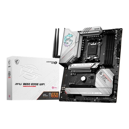 Pagrindinė plokštė MSI AMD B650/AM5/ATX/Memory DDR5/Atminties lizdai 4/1xPCI-Express 1x/1xPCI-Express 16x/3xM.2/1xHDMI/1xDisplayPort/2xUSB 2.0/7xUSB 3.2/1xUSB-C/1xOptical S/PDIF/1xRJ45/5xAudio port