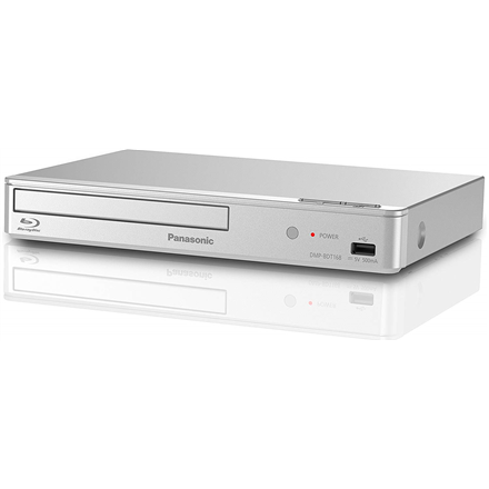 Vaizdo grotuvas „Panasonic Blu-ray“ diskų grotuvas DMP-BDT168EG, DVD-Video, MP3, WMA, JPEG, WAV, XviD, AAC, AVCHD, MKV, CD-DA, FLAC, MPO, BD-MV, ALAC, USB jungtis